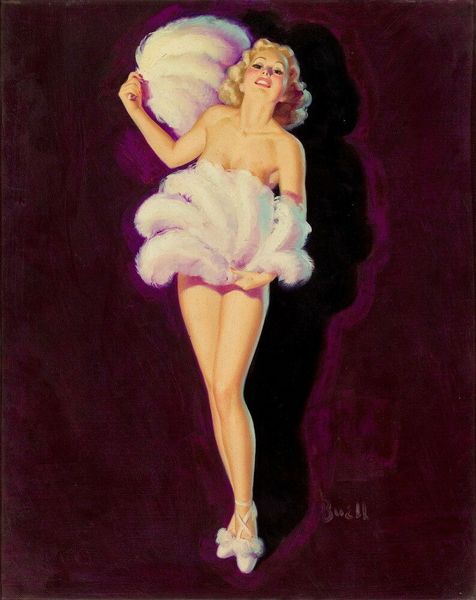 

al buell pin up girls 3 home decor handcrafts /hd print oil painting on canvas wall art canvas pictures 191113