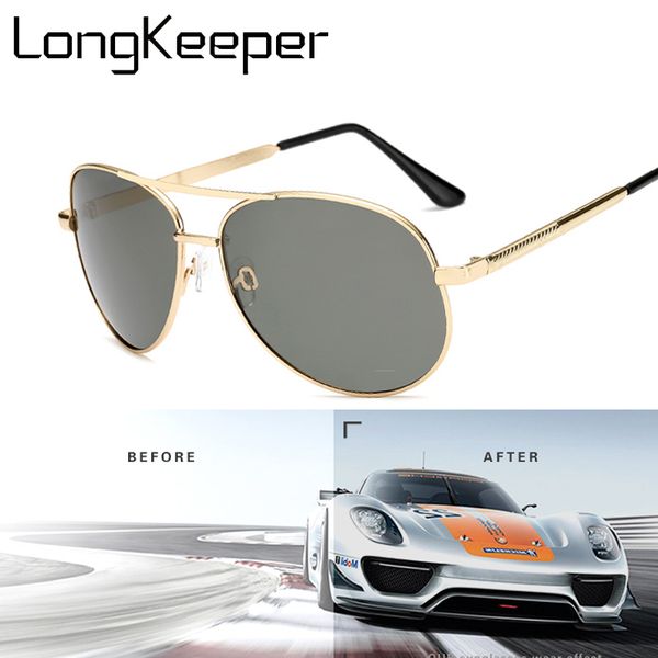 

pilot metal sunglasses men polarized driving sun glasses male outdoor sports goggles uv400 hd lens sun glasses for driver safety, White;black