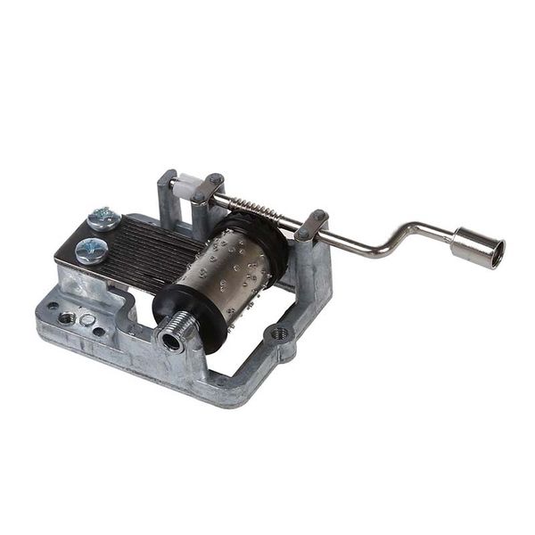 

mini music box cranked inner rotational movement