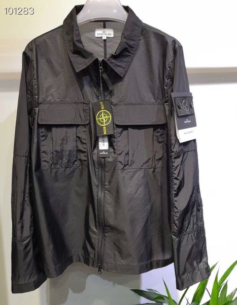 

2019 pring and autumn new tone metal nylon jacket men 039 and women 039 i land un protection hirt m 2xl brand new