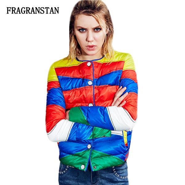 

2018 women winter new outerwear waterproof down jacket female fashion o-neck long sleeve coat slim warm parkas q829, Black