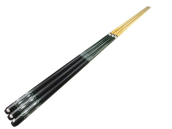 

2010 13mm cue tip green hardwood maple billiard pool cue stick