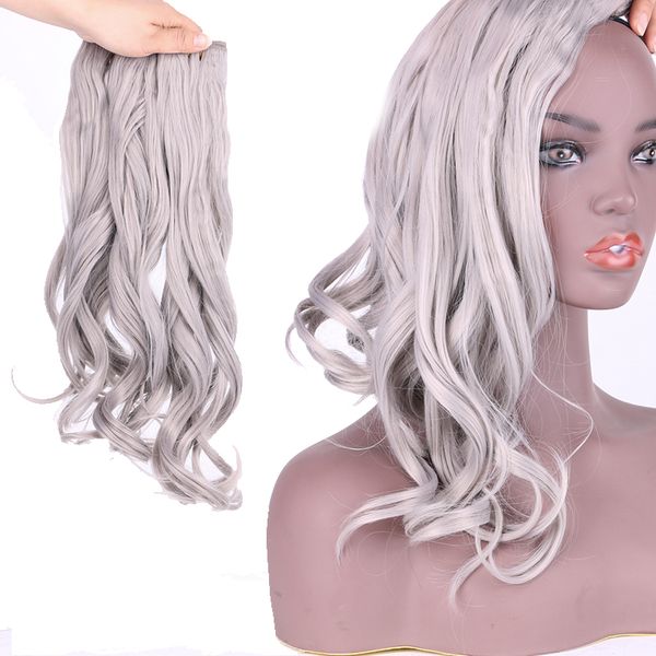 

synthetic weave hair 3pcs/lot double weft body wave straight curly hair bundles high temperature fiber 9 colors zxtress hair extensions, Black