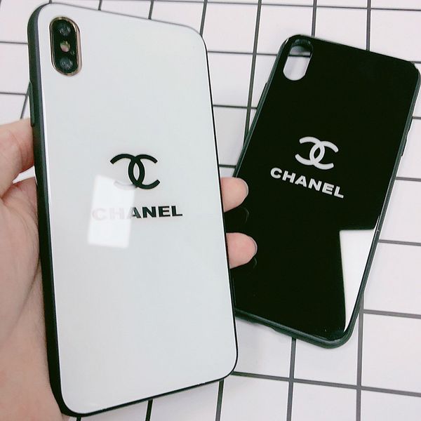 

Роскошный Дизайнер Высокого Quanlity Закаленное Стекло Зеркало Телефон Чехол Для iPhone Xr Xs Max 8 плюс 6 s Samsung S10 Чехол Противоударный Защитник Телефон Cas