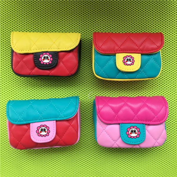 

Kid de igner handbag 2019 girl mini prince pur e fa hion chain cro body bag high qualuity cute plicing color bag girl giift