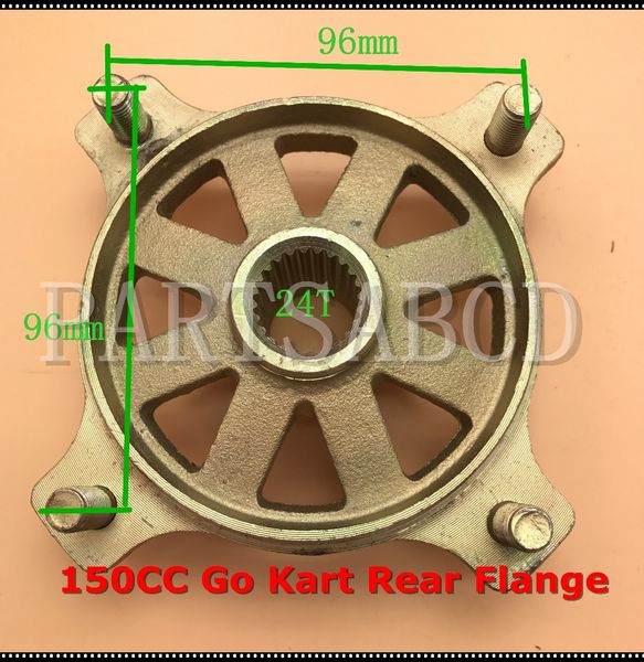 

150cc 250cc atv go kart golden rear wheel flange hub for hammerhead shineray gt150 150cc buggy parts