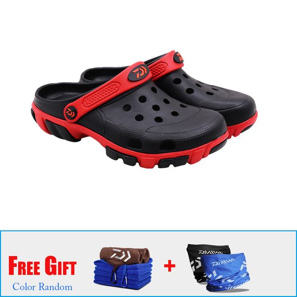 

men summer beach sandals outdoor shoes garden clogs lightweight fishing shoes breathable sandals quick dry water