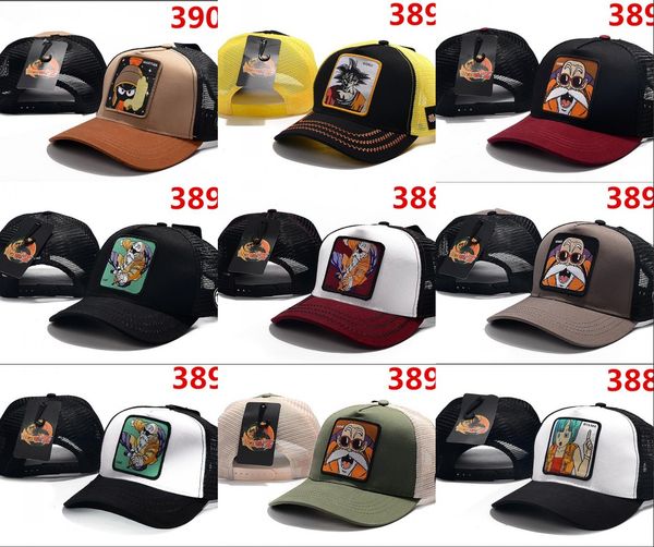 

2019 summer new men women breathable hat rabbit dragon ball pattern baseball cap outdoor sports leisure gorras designers hat bone casquette