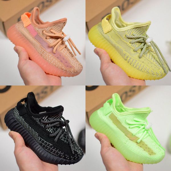 

2019 Детская детская обувь Светящиеся в темноте кроссовки Статические светоотража