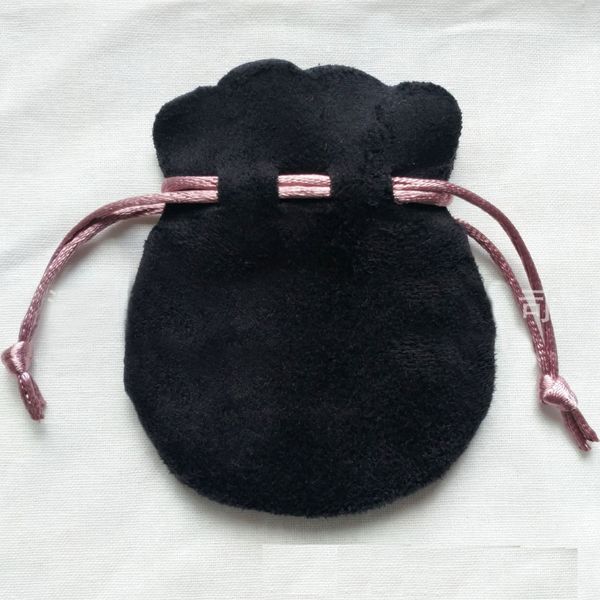 

Европейский розовый Лента Черный Бархат сумки для Pandora стиль бусины подвески браслеты ожерелья ювелирные изделия кулон ювелирные изделия сумки