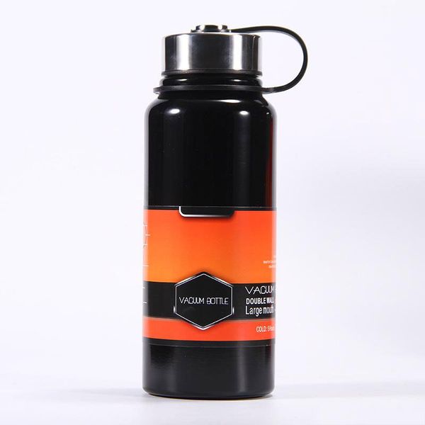 

large capacity letter custom 1000ml vacuum insulated stainless steel water bottle,eco friendly bottle portable for outside