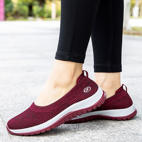 

plus size 41 sneakers women sport shoes mens tennis athletic zapatos de mujer women mesh female flats platform sneakers