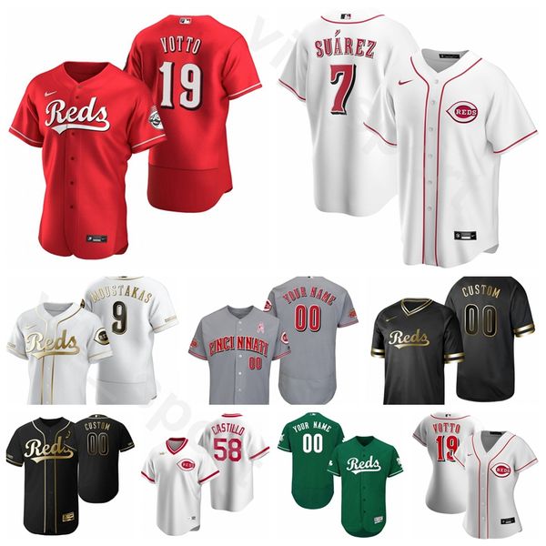 

2020 baseball man woman kids 85 jonathan india jersey 63 blake trahan 58 luis castillo 9 moustakas 22 derek dietrich custom name number, Blue;black