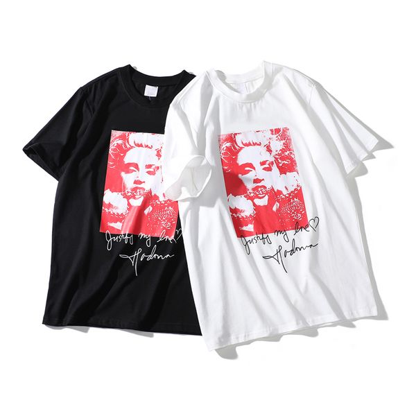 

wild private custom designer tshirt famous brand popular tshirts 19ss offiicial new style red box logo explosion private order postage, White;black