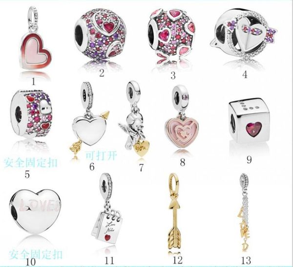 

fashion brand silver beads s925 silver beads suitable for fashion girls and couples gifts pdg09, Black