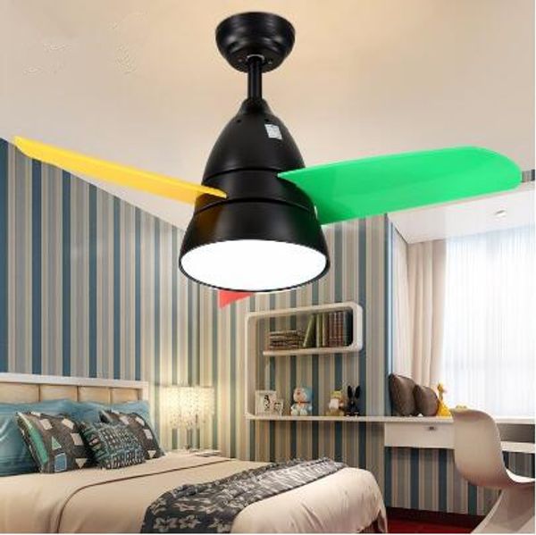 2019 Modern Led 36 Inch Kids Ceiling Fans With Lights Bedroom Child Ceiling Fan Children 220 Volt Fan Lamp Ventilador De Techo From Junsilighting