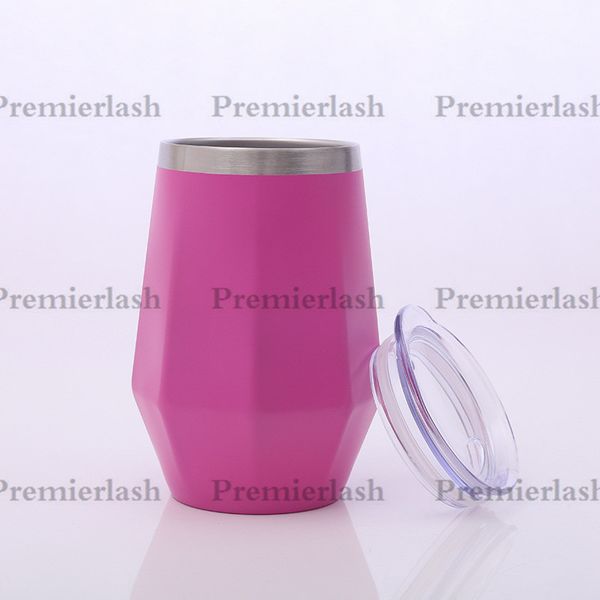

9oz egg cups with lid vacuum insulated 5colors stainless steel wine beer tumbler rose gold thermos coffee mugs water bottles