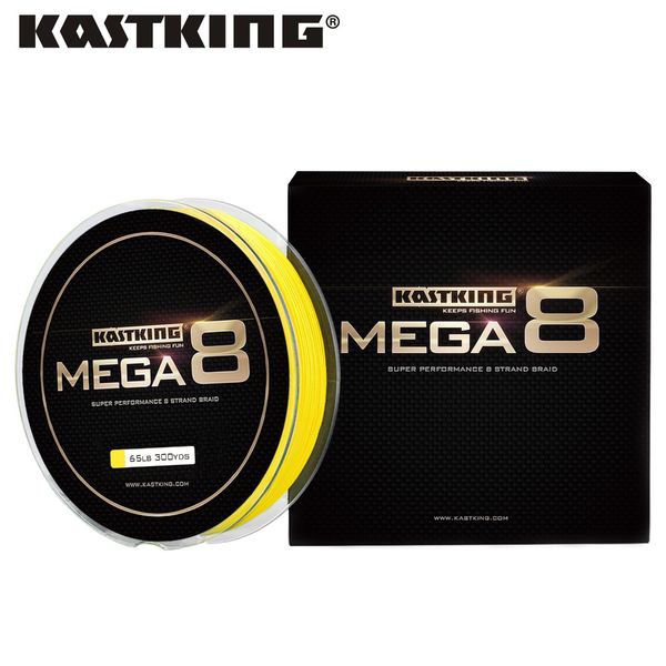 

kastking 8 strands saltwater braid line 274m 10lb - 80lb strong multifilament pe braided fishing line for lake river fishing