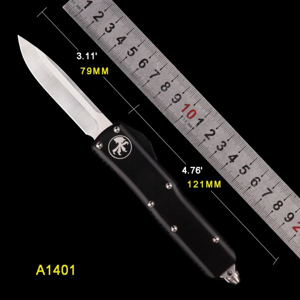 

Шелин микро нож двойного действия тактические ножи бесплатная доставка utx карманный нож 85 D2 лезвие складные ножи черный цвет ручки инструменты