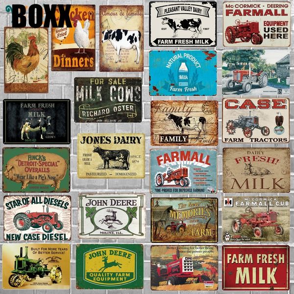 

животные знаки мемориальная доска металл ретро настенное искусство ретро домашнее украшение 30x20cm xp (1125)a