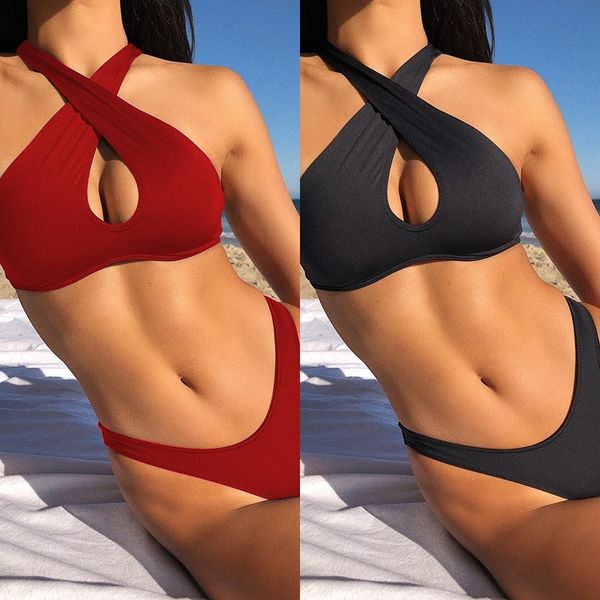 

2020 female creative spring beach 2020 female bikini swimsuit creative bikini spring beach swimsuit, White;black