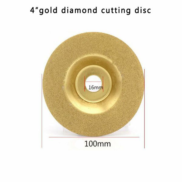 

titanium coated diamond cutting disc flat wheel grinding glass stone tiles tool
