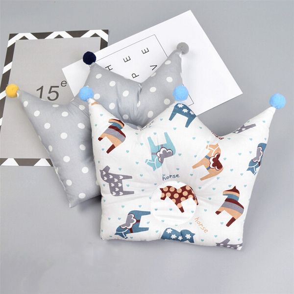 

baby shaping pillow prevent flat head infants crown dot bedding pillows newborn boy girl room decoration accessories 0-24 month