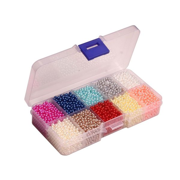 

5500 штук цветной искусственный жемчуг без отверстия abs бусины diy изготовление ювелирных изделий