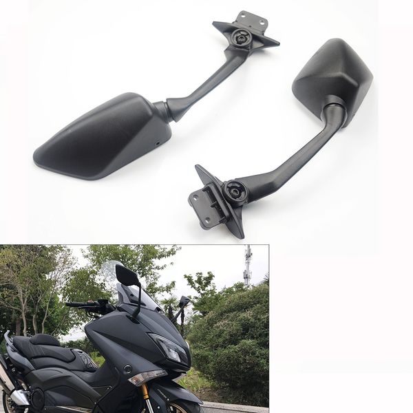 

motorcycle mirrors side fits for yamaha tmax 530 rearview mirror t-max 530 tmax530 view side mirror 2012 - 2018 ing