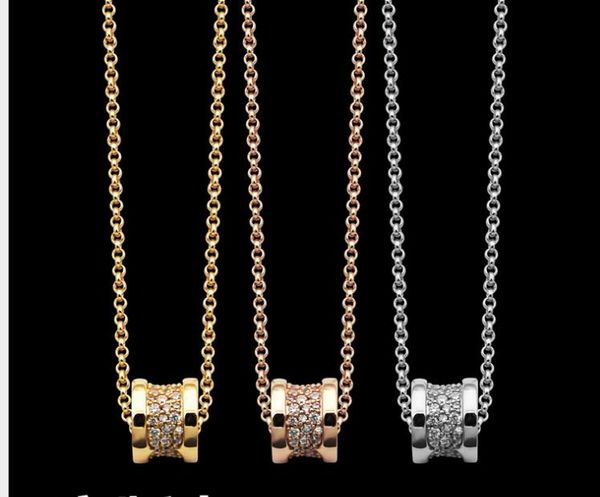 

trumpet necklace lovers trumpet full diamond necklace, Silver