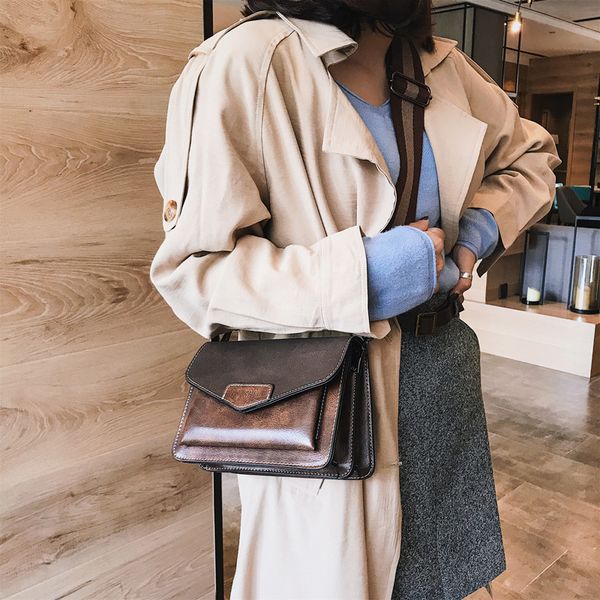 

натуральная кожа малый ck женщина пакет 2019 мобильный телефон пакет коммуникатор broadband single shoulder маленький квадрат пакет western