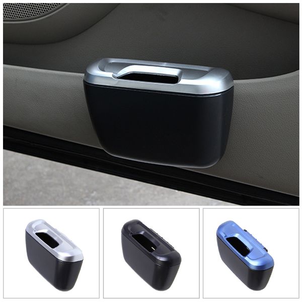 

1pcs auto car trash for automobile garbage storage bucket auto trash can rubbish box case car organizer accessories car-styling