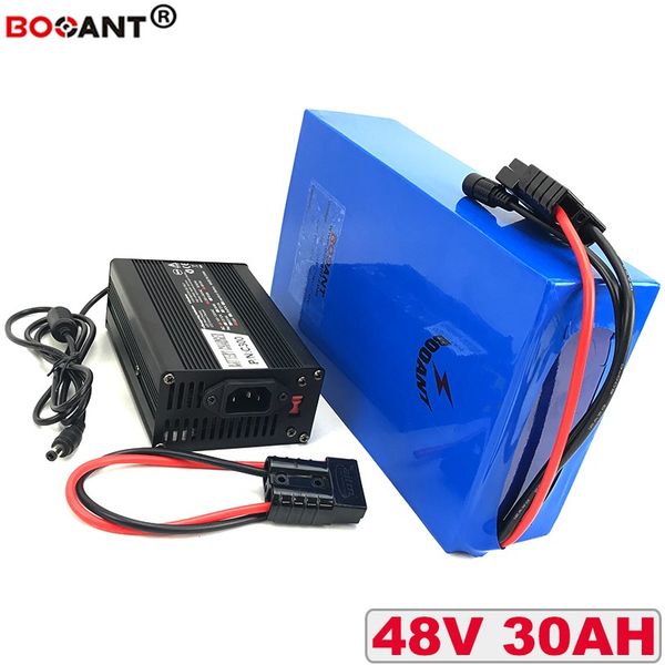 

мощный электрический велосипед батареи 48 в 30ah для bafang bbshd 1000 вт 2000 вт двигатель e-bike литиевая аккумуляторная батарея 13 s 48 в