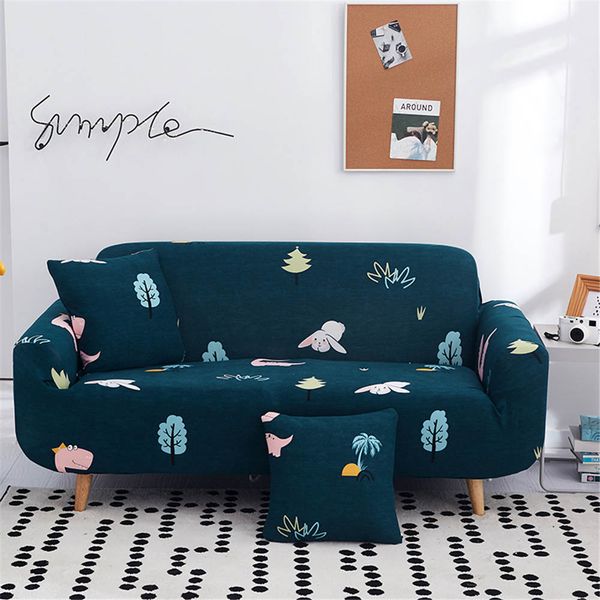Forest Series Sofa Cover Elastic Couch Covers With Sheet Pillow