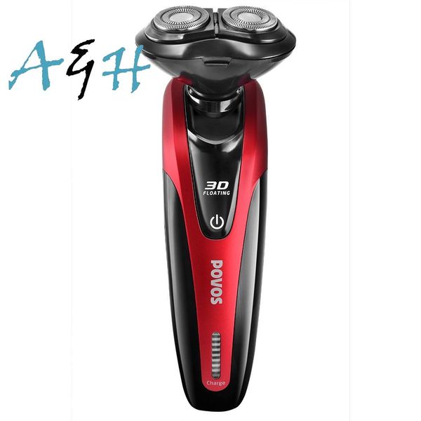 

povos new fashion men useful durable make up usb charging electric shaver