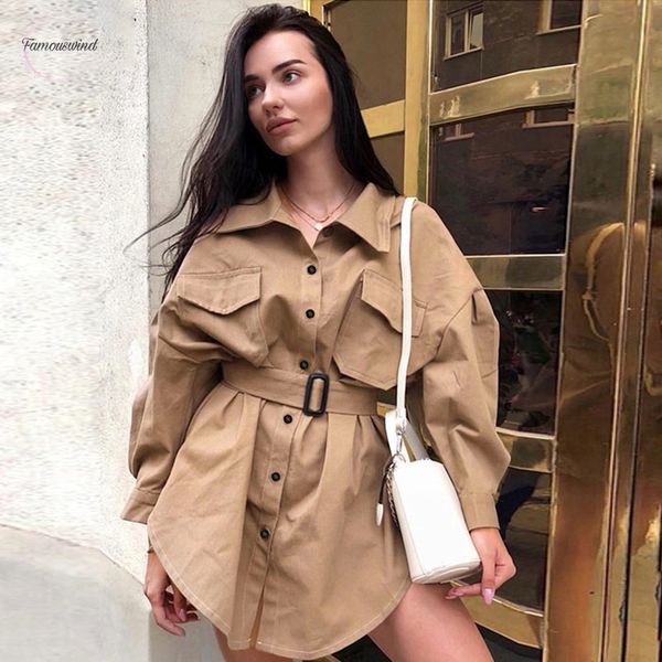 

повседневные женщины водолазка длинных блуз осень пуговица женского elegant узелок монтажна tops талии рубашка перевозки груза падения, White