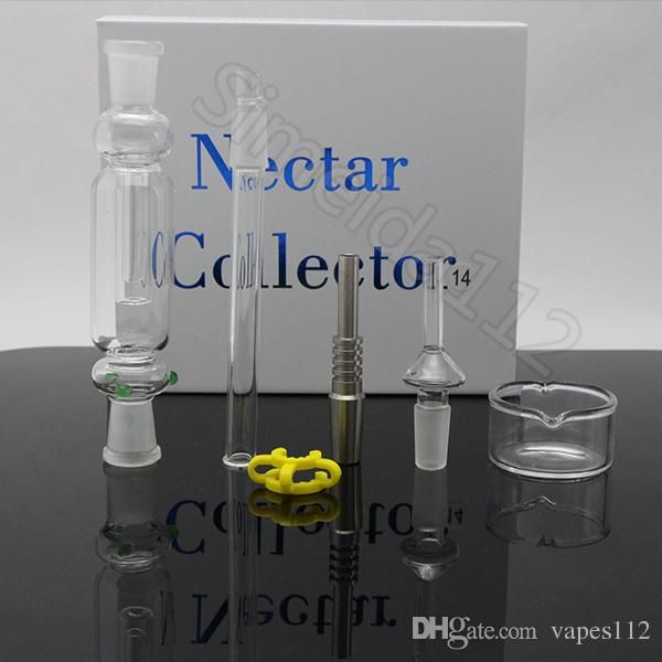 

Nector коллектор подарок пакет 10мм 14мм 19мм nector коллектор комплект с gr2 титановый гвоздь domeless кварца ногтей воды масла станкам стекла Бонг Free S