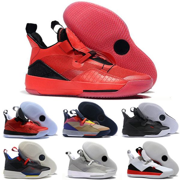 

2020 новый лучшие jumpman xxxiii 33 дети баскетбол обувь мужская 33s gold / чемпионат mvp финалы обучение тапки спорт кроссовки, Black