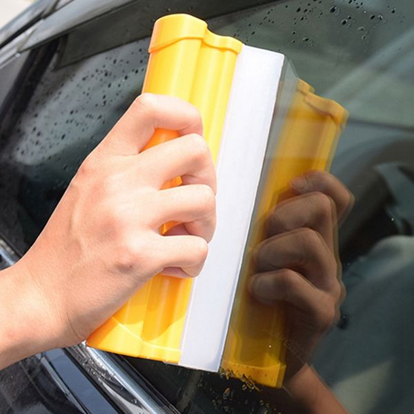 

car styling mirror window wiper clean double-row car wash cleaning wiper glass window windshield wash tool new arrival