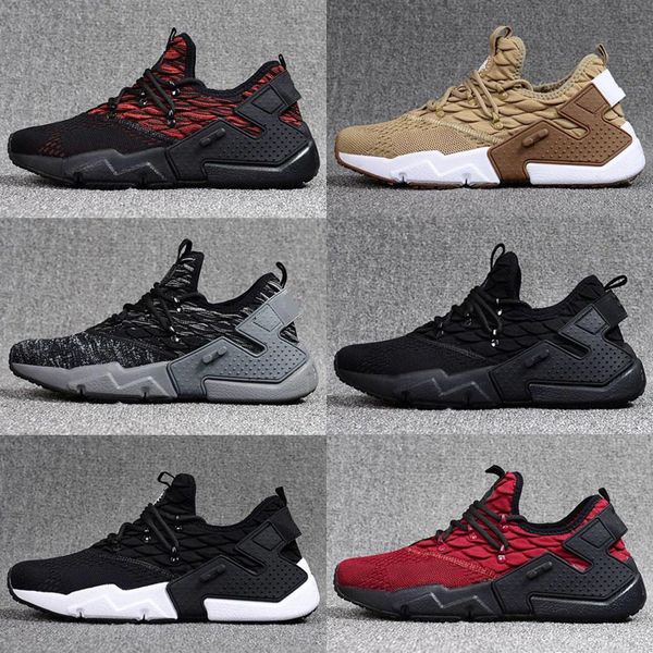 

huarache 6 drift prm casual shoes for men air huaraches vi black white red casual shoes size 36-46