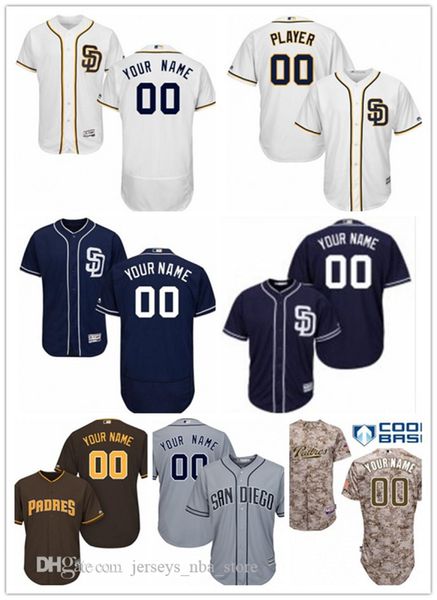 

custom any name number baseball jersey san diego baseball wear padres men women youth jerseys 02, Blue;black