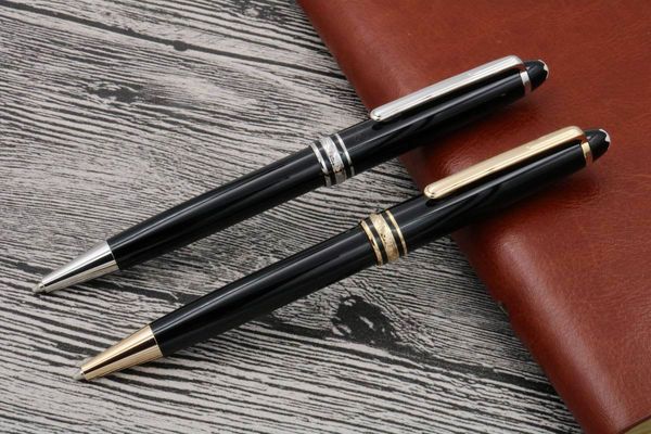 

writing 163 black plastic office new quality serial number ballpoint pen, Blue;orange
