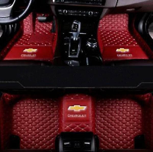 2019 For Chevrolet Equinox 2017 2019 Car Floor Mats Front Rear Liner Accessories Non Slip Waterproof Leather Carpets Auto Luxury Pads Logo From
