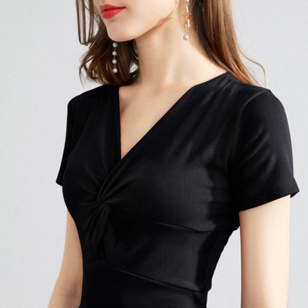 

плюс размер элегантные женские топы 2020 летняя мода женщина обычная тонкая рубашка с коротким рукавом top35, White