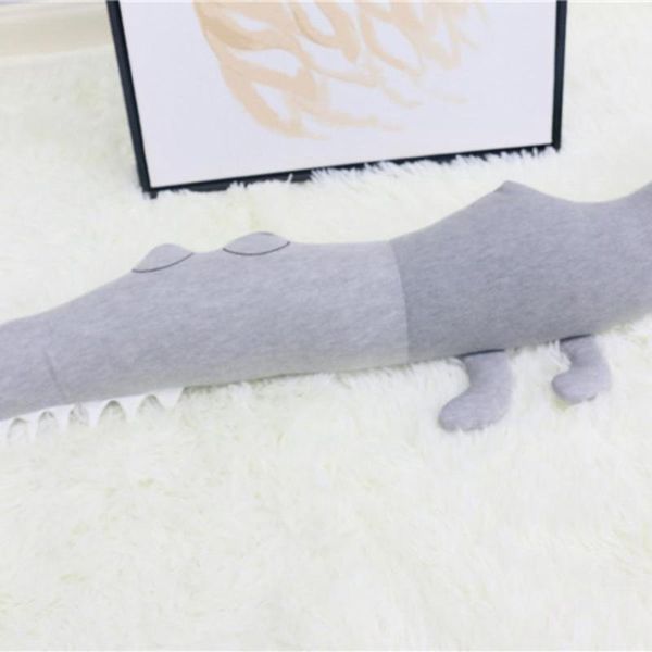 

185cm newborn baby bed bumper children crocodile pillow bumper infant crib fence cotton cushion kids room bedding decoration pro