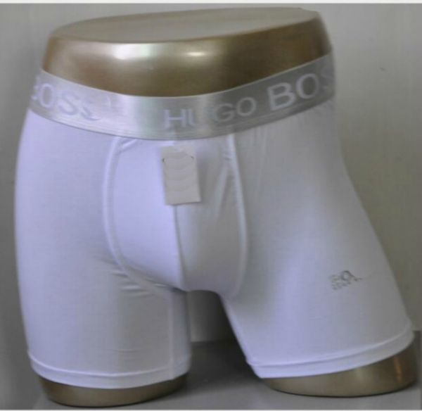 

trend mens underpants cotton boxers underpants breathable 5 colors boxer shorts men panties male underwears men boxer mix  to xxl, Black;white