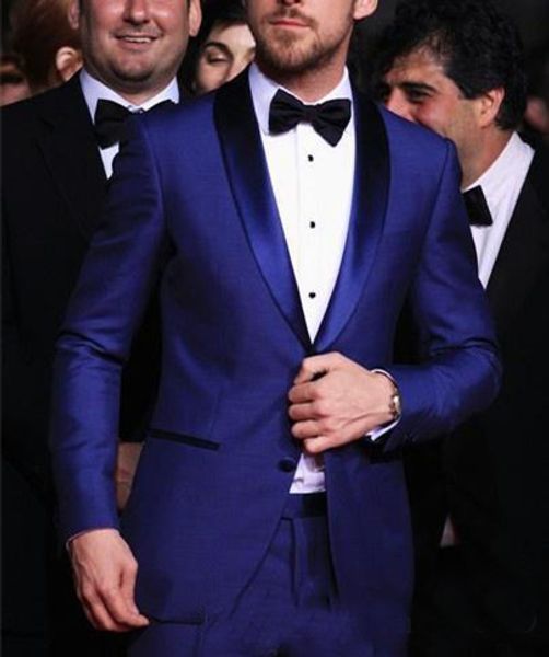 

new desingn navy temperament men's two-pieces suits for e formal business party wedding, White;black