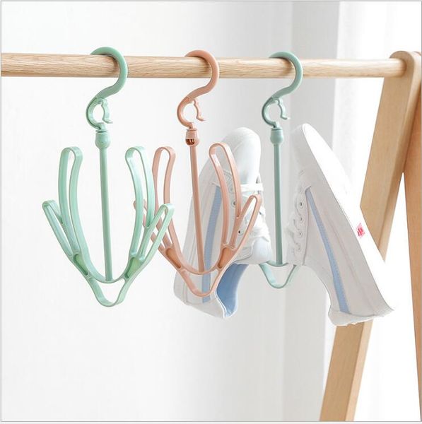 2019 Plastic Shoe Racks Underwear Drying Rack Hook Hanger Shoe