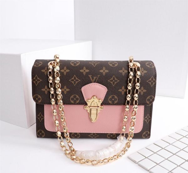

women messenger bag fashion bags women bag shoulder bags lady totes handbags with chain strap, dust bag 41730