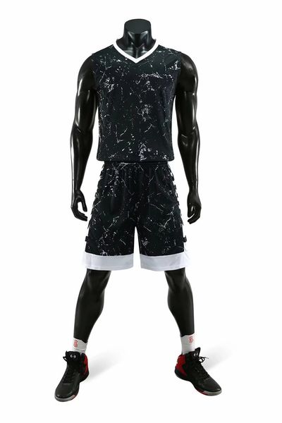 

скидка дешевые мужчины обучение баскетбол наборы с шортами униформа реверсивные баскетбольные майки для этого дома и далеко смотреть комплек, Blue;black